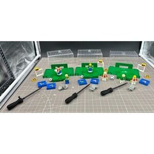 Lego Soccer Football Futbol Goalie Mixed Sets Some Mini Players